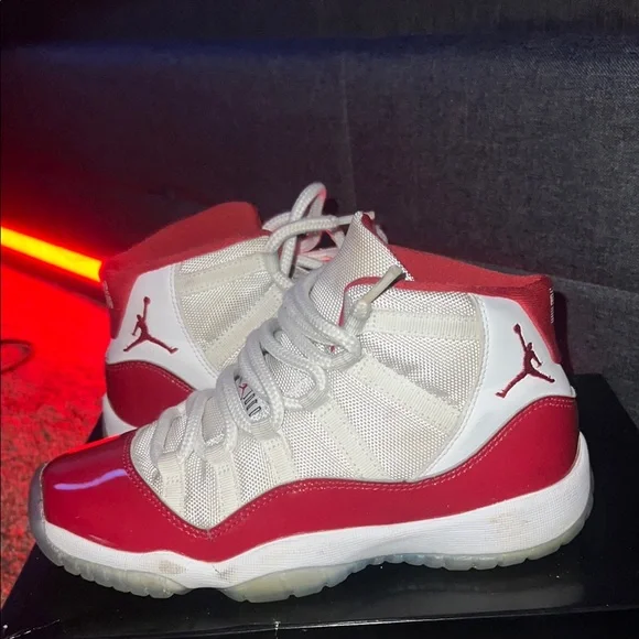 Jordan | Shoes | Jordan Red And White Sneakers Iconic Design  display picture 1